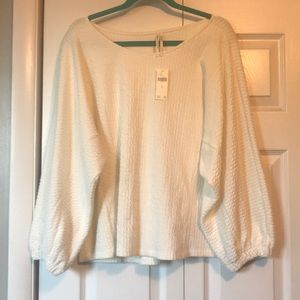NWT Anthropologie Dolman Long Sleeve Top